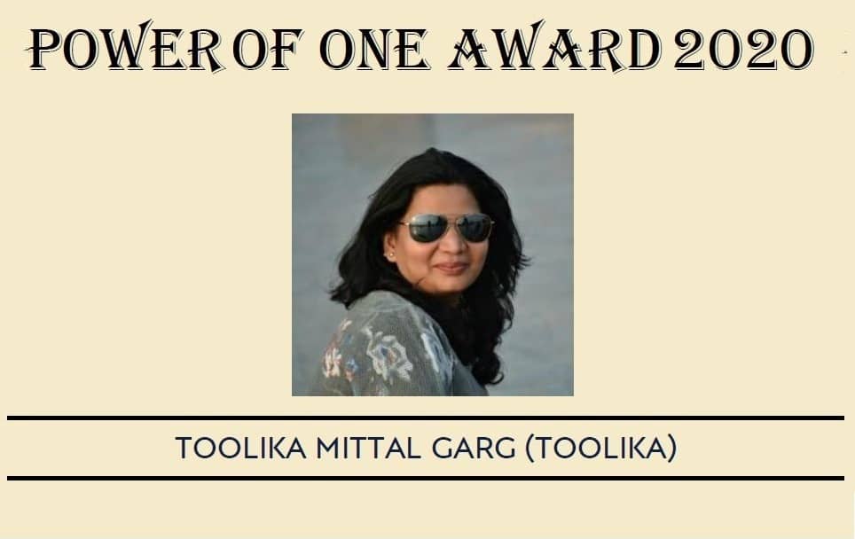 Toolika receives Power of Award for year 2020